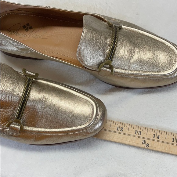 Patricia Nash Shimmering Gold Loafers - Picture 7 of 10